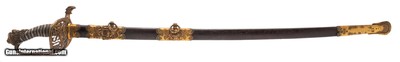 "Presentation Grade Model 1850 Staff & Field Presented to Kentucky Captain (SW1933)"