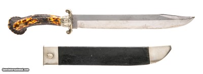 "Massive English Bowie Knife by Bramah (MEW4728)"