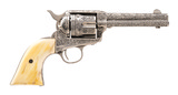 "Custom Engraved Colt Single Action Army 44-40 (C18099)" - 2 of 6