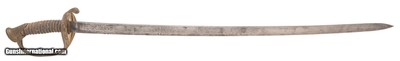 "US Model 1850 Foot Officer’s Sword by C. Roby (SW1417)"