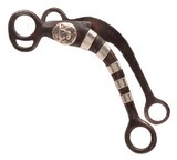 "Unmarked Double Mounted Silver Bit w/ Steer (MIS70161) CONSIGNMENT" - 2 of 3