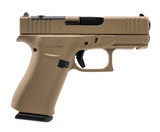 "(SN: CDWE659) Glock 43X M.O.S. Pistol 9mm (NGZ5857) NEW"