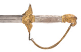 "Ames Presentation Grade Silver Gripped Eagle Pommel (SW1455)" - 8 of 8