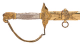 "Ames Presentation Grade Silver Gripped Eagle Pommel (SW1455)" - 2 of 8