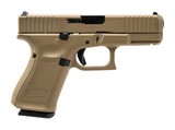 "Glock 19 Gen 5 MOS FDE Custom Pistol 9mm (PR73547)" - 1 of 4