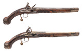 "Very Fine Middle Eastern Pair of Flintlock Pistols (AH8256)"