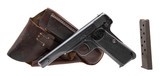 "Rare Pre-War Dutch Contract with Waffen 613 German FN 1922 semi-auto pistol .380 (PR72213)" - 7 of 7