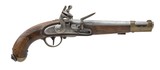"Austrian Model 1851 Tube Lock Pistol Altered to Flintlock (AH9020)" - 1 of 7