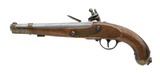 "Austrian Model 1851 Tube Lock Pistol Altered to Flintlock (AH9020)" - 2 of 7