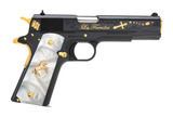 "(SN: GV064773) CNC ""La Familia"" Colt Government 1911 Pistol .38 Super (NGZ5893) NEW"