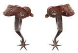 "Vintage Jess Hodge Texas Arrowhead Spurs (MIS70153) CONSIGNMENT" - 2 of 2
