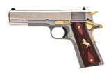 "(SN: GV046964) CNC ""Western Rope"" Colt Government 1911 Pistol .45 Auto (NGZ5899) NEW" - 2 of 3