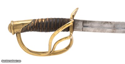 "Civil War C. Roby Model 1860 saber dated 1864 (12348100)(dtx)" - Image 2 of 4