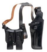 "Master's Desert Eagle Leather Vertical Shoulder Holster (MIS70232)" - 1 of 2