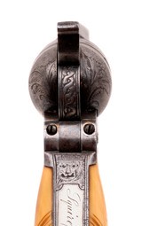 "Incredibly Rare Factory Engraved and Inscribed Colt No. 3 Paterson Revolver (AC1303) CONSIGNMENT" - 3 of 6