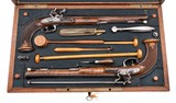 "Beautiful Cased Set of Boutet Pistols Presented to Francois Christophe De Kellerman Duke of Valmy (AH9042)  " - 1 of 20