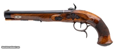 "Beautiful Cased Pair of Christian Ludwig Von Der Fecht Pistols in Vertical Case (AH9024)&nbsp; " - Image 3 of 19