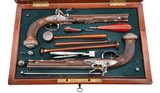 "Magnificent Cased Set of Flintlock Pistols by Boutet Presented from Napoleon (AH9043) " - 1 of 24