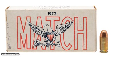 "National Match 1973 .45 ACP Ammo (AM2037)"