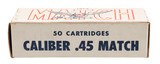 "National Match 1973 .45 ACP Ammo (AM2037)" - 2 of 4