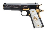 "(SN: GV065422) CNC ""La Familia"" Colt Government 1911 Pistol .38 Super (NGZ5917)" - 2 of 4