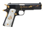"(SN: GV065422) CNC ""La Familia"" Colt Government 1911 Pistol .38 Super (NGZ5917)" - 1 of 4