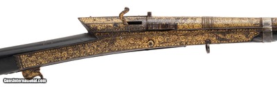 "Beautiful Indian “Toradar" Matchlock musket .57 caliber (AL5912) (AUSTX)" - Image 2 of 8
