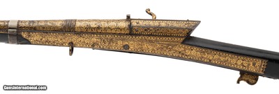 "Beautiful Indian “Toradar" Matchlock musket .57 caliber (AL5912) (AUSTX)" - Image 4 of 8