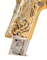 "Colt Custom Gold Engraved Government 1911 Pistol .38 Super (C20903)" - 2 of 10