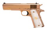 "(SN: GV079349) Colt Custom Gov't 1911 TALO Edition Rose Gold Pistol .38 Super (NGZ2550) NEW" - 2 of 3