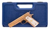 "(SN: GV079349) Colt Custom Gov't 1911 TALO Edition Rose Gold Pistol .38 Super (NGZ2550) NEW" - 3 of 3