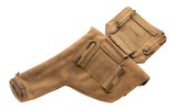 "British Webley Revolver Canvas Holster with Ammo Pouch (MM5804)" - 2 of 3