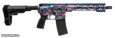 "(SN: LP10104) Bird Dog Arms BD-15 Cherry Blossom Pistol 5.56 NATO (NGZ5935) NEW"