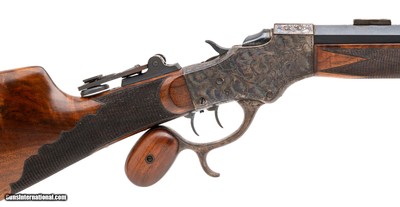 "Excellent Stevens Ideal Schuetzen Rifleâ€ No. 51 .32-40 (R28354)" - Image 2 of 11