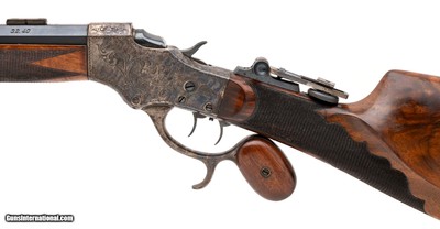 "Excellent Stevens Ideal Schuetzen Rifleâ€ No. 51 .32-40 (R28354)" - Image 4 of 11