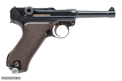 "Scarce Luftwaffe Contract Krieghoff 1936 Luger (PR70275) "