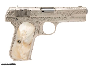 "Adams Engraved Colt 1908 380 (C18103) "