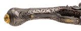"Fantastic Pair of Coral Mounted Ottoman Flintlock Pistols (AH9051) " - 16 of 17