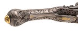 "Fantastic Pair of Coral Mounted Ottoman Flintlock Pistols (AH9051) " - 8 of 17