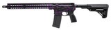 "(SN: R5891) Bird Dog Arms BD-15 Purple Matrix Rifle 5.56 NATO (NGZ5667) NEW" - 3 of 5