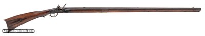 "Pre-Revolutionary War Kentucky Rifle w/ Pileus Libertatis carving (AL10263) CONSIGNMENT"