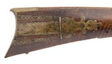 "Massive John Bonewitz Flintlock Bench Kentucky Rifle (AL10262) CONSIGNMENT" - 8 of 11