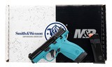 "(SN: EKE0525) Smith & Wesson Bodyguard 2.0 TS Pistol Aztec Teal .380 ACP (NGZ5983) NEW" - 3 of 3