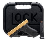 "(SN: AKVC742) Glock 43X Gold Pistol 9mm (NGZ5992) NEW" - 3 of 3
