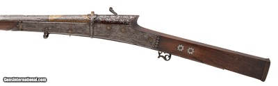 "Beautiful Indian Toradarâ€ Matchlock Musket, .65 Caliber (AL5707)" - Image 4 of 11