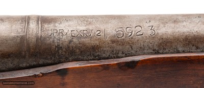 "Indian Infantry Karolâ€ Matchlock Musket, 1â€ Bore (AL5747)" - Image 7 of 8