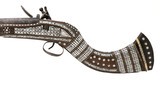 "Highly Decorated Afghan Jezail Flintlock Musket, .62 Caliber (AL10259)" - 5 of 14