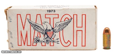 "National Match 1973 .45 ACP Ammo (AM2036)"
