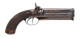 "Near Mint Cased Cogswell Over / Under Pistol (AH8765) " - 2 of 17