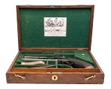 "Near Mint Cased Cogswell Over / Under Pistol (AH8765) " - 15 of 17